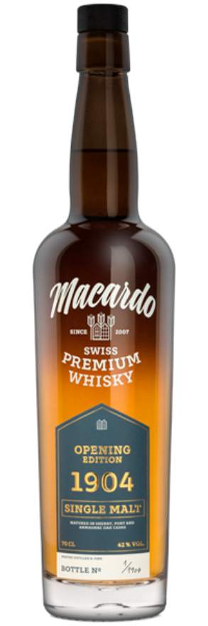 Macardo Opening Edition 1904 Single Malt 42° Macardo Opening Edition 1904 Single Malt 42°