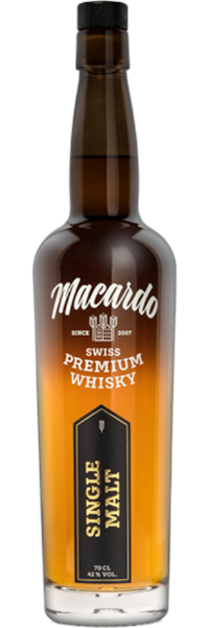 Macardo Whisky Single Malt 42°, Schweiz, Strohwilen