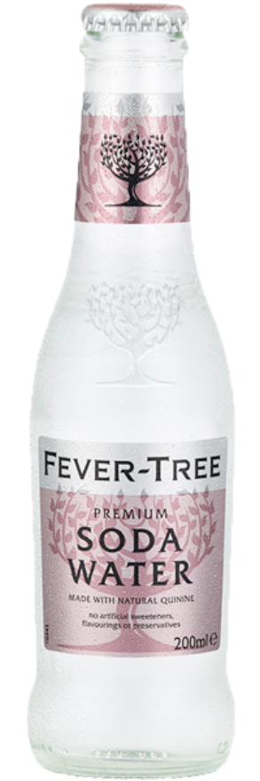 Fever Tree Soda Water, Grossbritannien, 24er-Pack