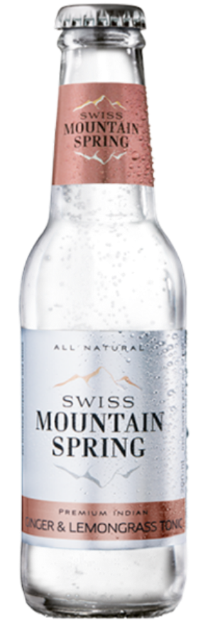 Swiss Mountain Spring Ginger & Lemongrass Tonic, Schweiz, 24er-Pack