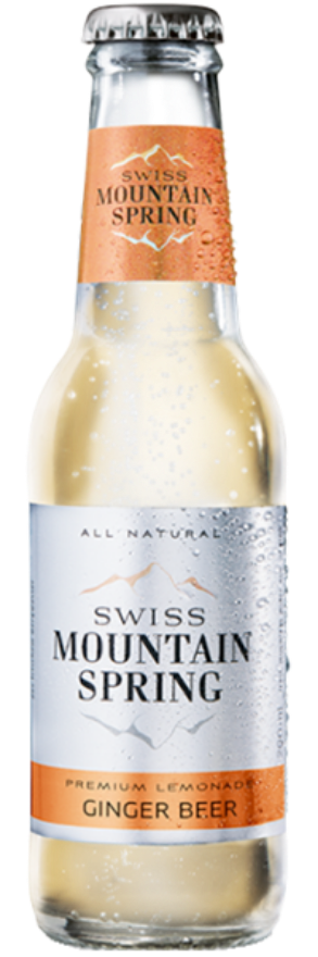 Swiss Mountain Spring Ginger Beer, Schweiz, 24er-Pack