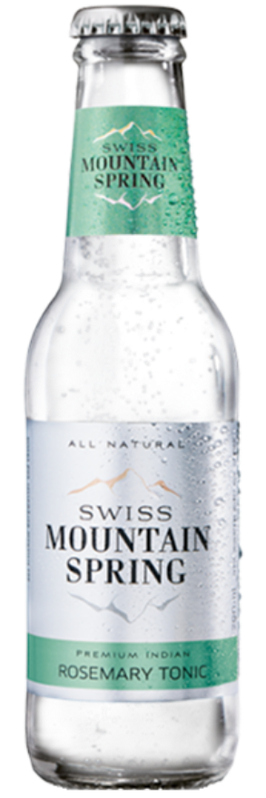 Swiss Mountain Spring Rosemary Tonic Water, Schweiz, 24er-Pack