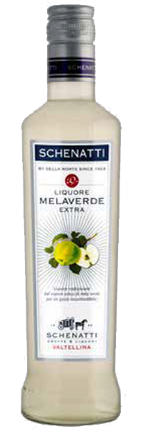 Liquore Mela verde 21° Schenatti, Distillerie Riunite