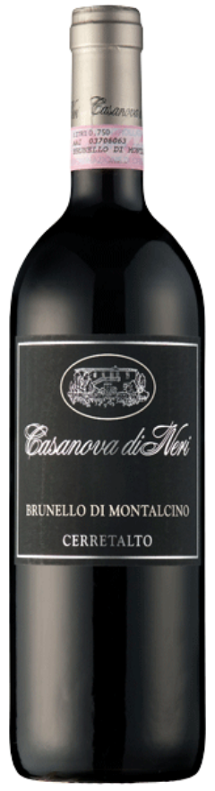 Brunello Cerretalto 2015 Casanova di Neri, Brunello di Montalcino DOCG, Sangiovese, Toscana, Robert Parker: 98, James Suckling: 100, Wine Spectator: 97