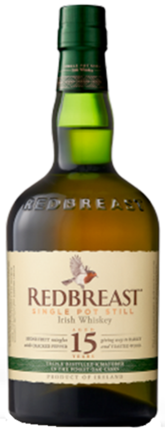 Redbreast 15 years 46°, Single Pot Still