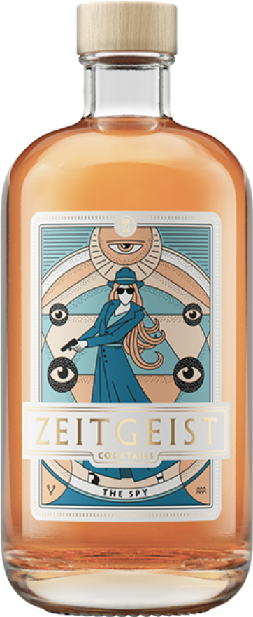 Zeitgeist The Spy 20°, Schweizer Premixed Cocktail
Whiskey | Kaffir | Pandan | Kaffee
