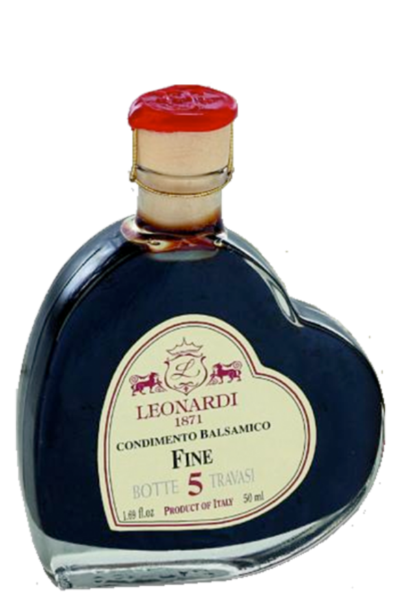 Condimento Balsamico FINE 5 Cuore, 50ml, Leonardi