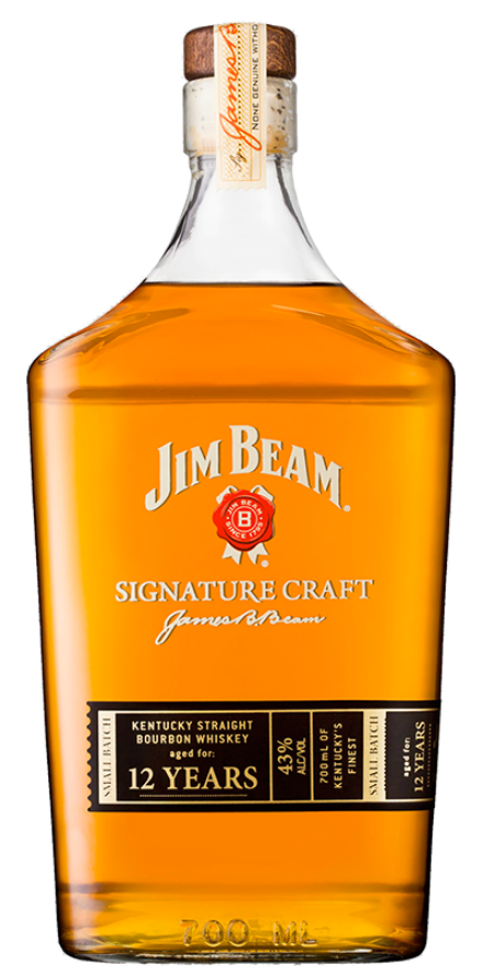 Jim Beam Signature Craft 12 years 43°, Bourbon