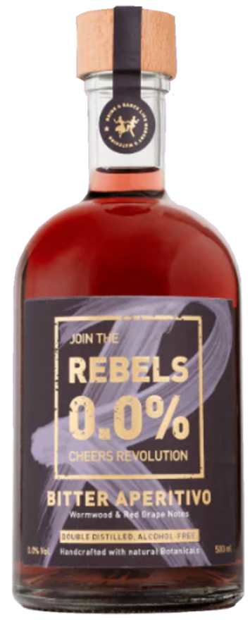 Rebels Bitter Aperitivo 0° alkoholfrei, (alkoholfreie Bitter Aperitif Alternativ)