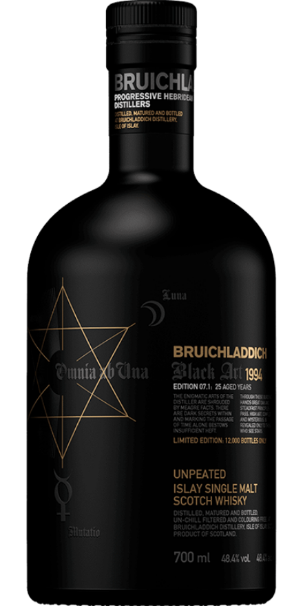 Bruichladdich Black Art 7.1 48.3° Bruichladdich Black Art 7.1 48.3°