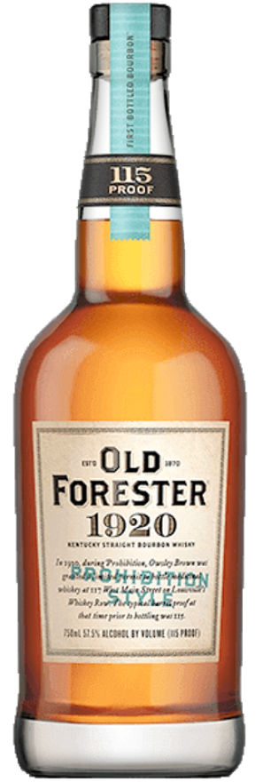 Old Forester 1920 Prohibition Style  57.5°, Kentucky
