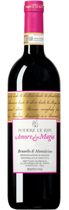 Brunello Amore e Magia 2016 Podere le Ripi, Brunello di Montalcino DOCG, BIO-Demeter, Sangiovese, Toscana