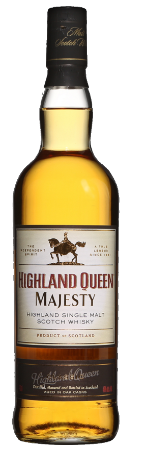 Highland Queen Majesty 3 years Classic 40°, Single Malt Whisky