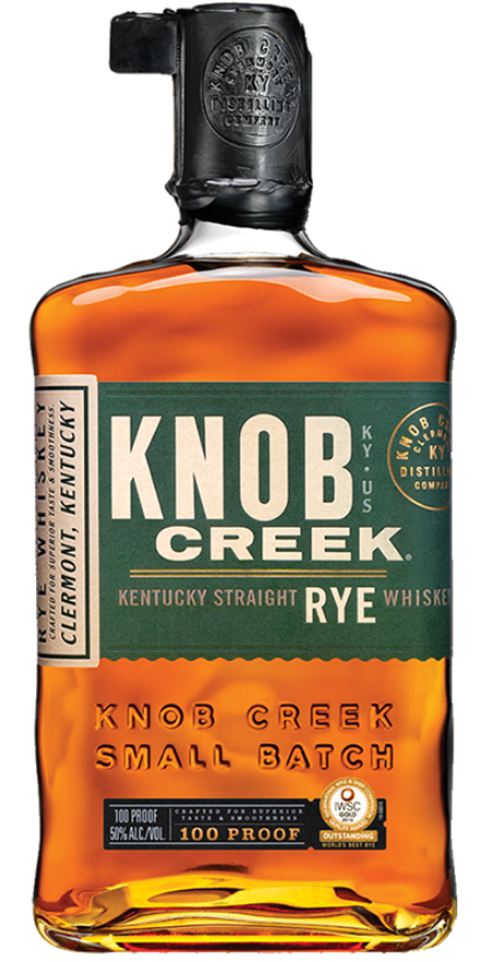 Knob Creek Rye 50°, Small Batch Bourbon