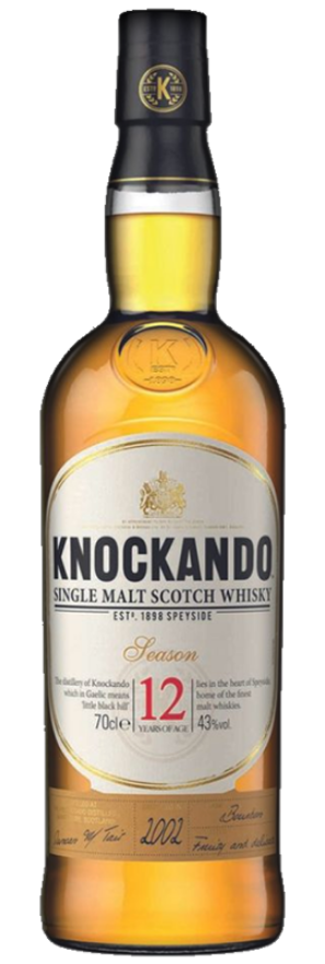 Knockando 12 years 2002 43°, Single Malt Whisky