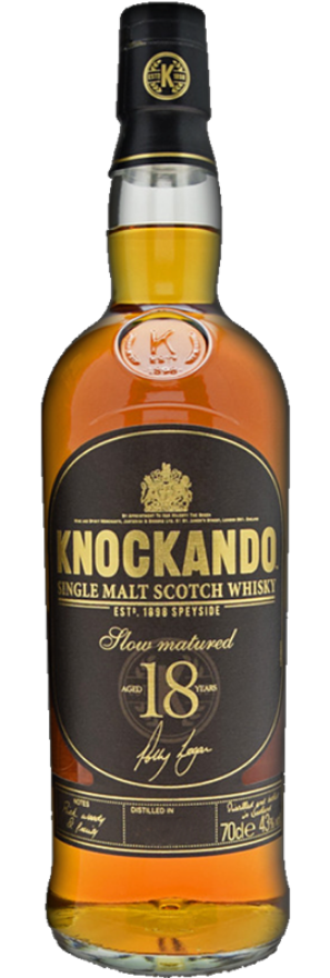Knockando 18 years Slow Matured 43° Knockando 18 years Slow Matured 43°