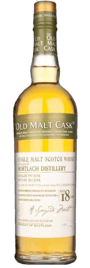 Old Malt Cask Mortlach 18y 50° Hunter Laing, Speyside Single Malt Whisky