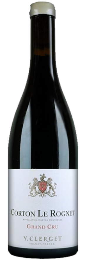 Corton Le Rognet 2019 Domaine Y.Clerget, Grand Cru AOC, Pinot Noir, Burgund, Côte d'Or