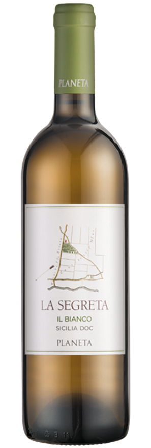 La Segreta Bianco 2020 Planeta, Sicilia IGT, Grecanico, Chardonnay, Viognier, Fiano, Sizilien