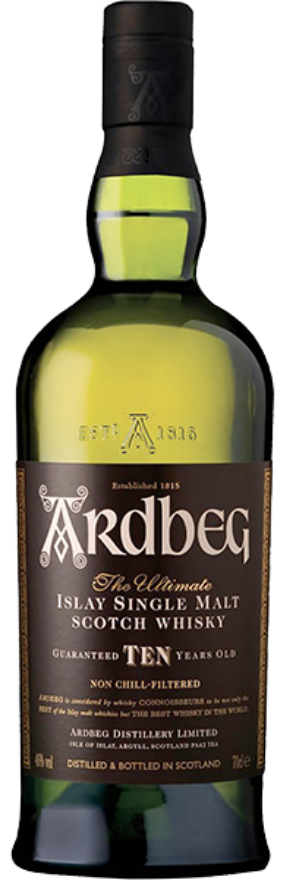 Ardbeg 10 years 46°, Single Malt Whisky