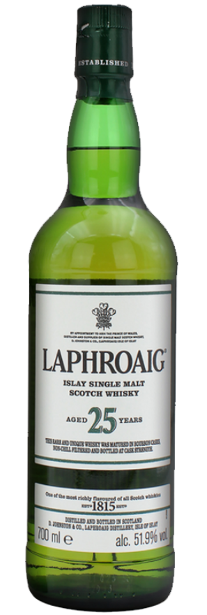 Laphroaig 25 years 2021 Cask Strength 51.9°, Islay Malt Whisky