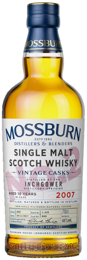 Mossburn Vintage Cask No. 27 10 years 55.9°, Single Malt Whisky Glen Spey