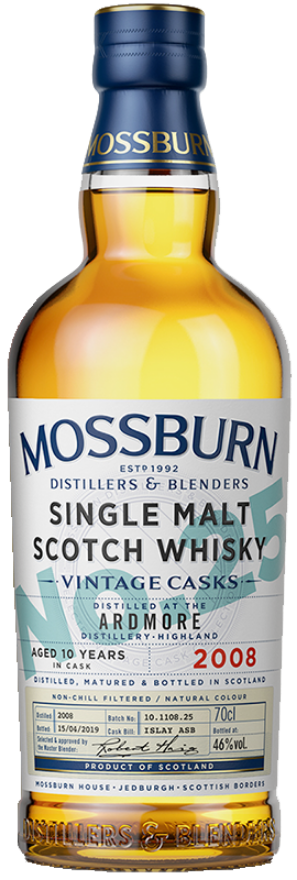 Mossburn Vintage Casks No. 25 10 years 46°, Ardmore Single Malt Scotch Whisky
