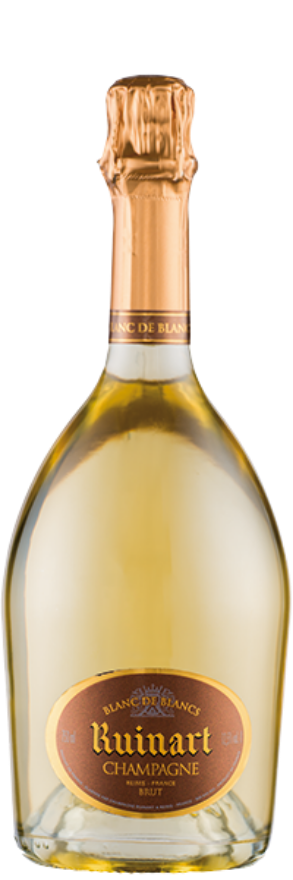 Ruinart Blanc de Blancs, Chardonnay, Wine Spectator: 92, Falstaff: 91