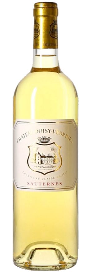 Château Doisy-Védrines 2018, 2em Cru classé Sauternes AOC, Sauvignon Blanc, Muscat, Sémilion, Bordeaux, Robert Parker: 92