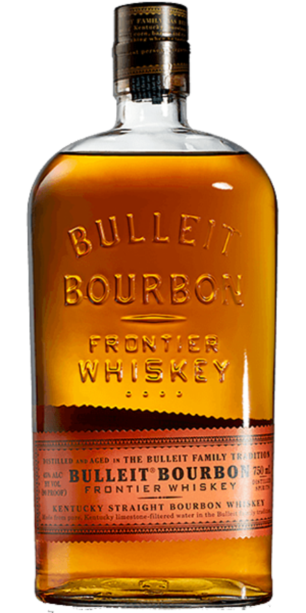 Bulleit Bourbon Frontier Whiskey 45°, Kentucky Straight Bourbon
