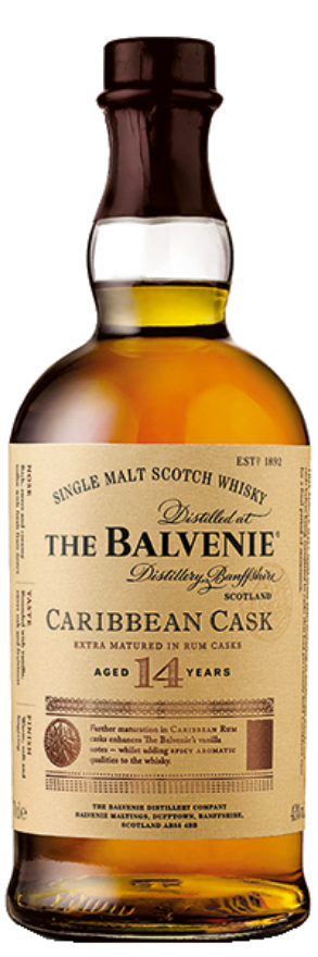 The Balvenie Caribbean Cask 14 years 43° The Balvenie Caribbean Cask 14 years 43°