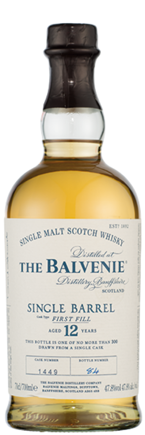 The Balvenie Single Barrel First Fill 12 years 48°, Single Barrel Malt Whisky