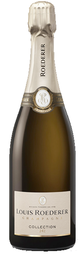 Louis Roederer Brut Collection 242, Champagne AOC, Chardonnay, Pinot Noir, Pinot Meunier