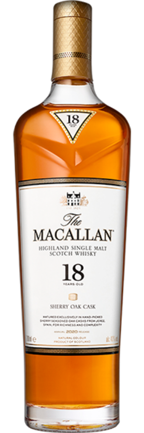Macallan 18 years Sherry Oak 43° Macallan 18 years Sherry Oak 43°