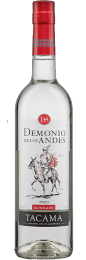 Pisco Acholado Demonio de los Andes Peru 40°