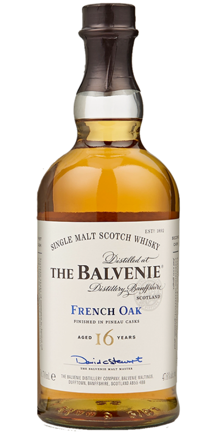 The Balvenie French Oak Pineau Cask16 years 46.9°, Single Malt Whisky