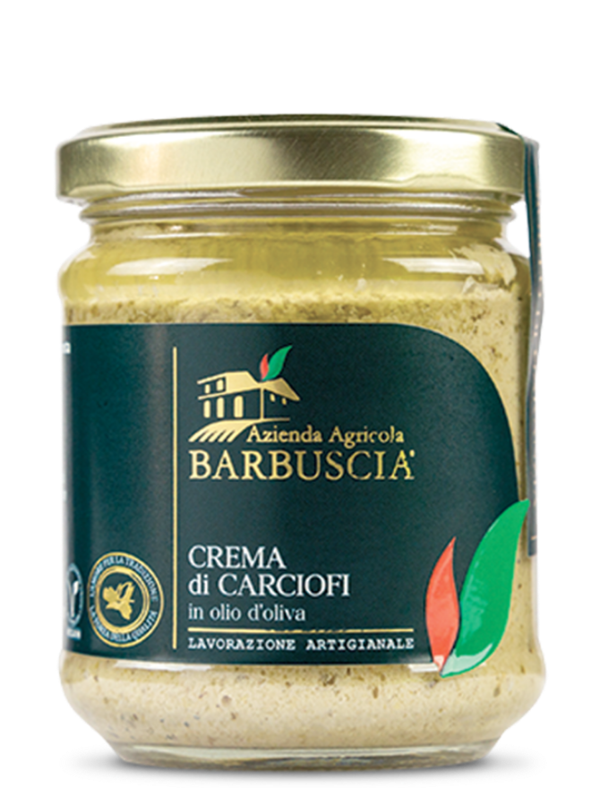 Barbuscia Crema di carciofi in olio d'oliva, Azienda Agricola Barbuscia