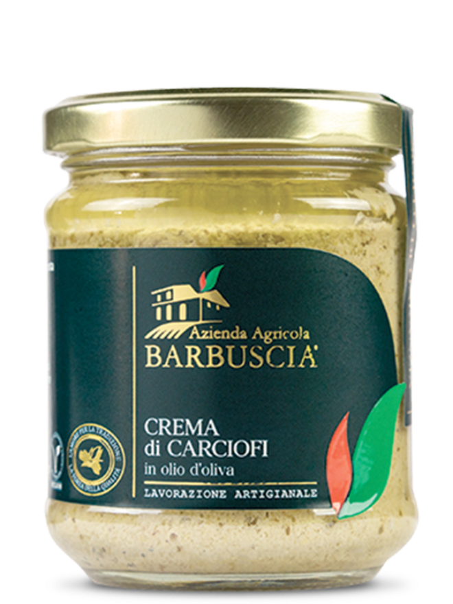 Barbuscia Crema di carciofi in olio d'oliva