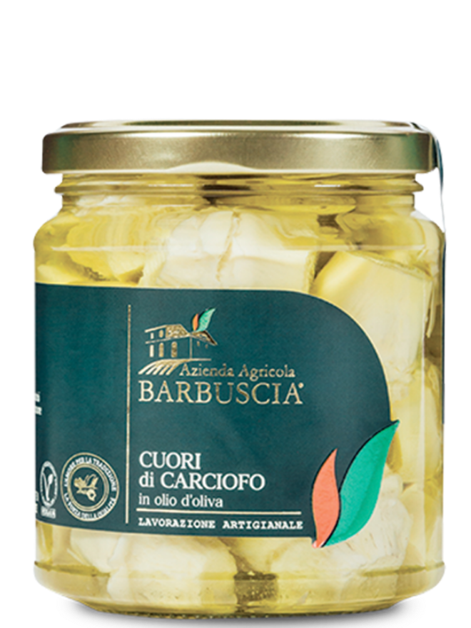 Barbuscia Cuori di Carciofo in olio d'oliva Barbuscia Cuori di Carciofo in olio d'oliva