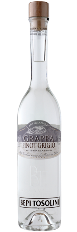 Grappa Pinot Grigio Bepi Tosolini 40°