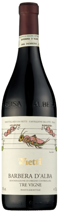Barbera d'Alba Tre Vigne 2020 Vietti Barbera d'Alba Tre Vigne 2020 Vietti