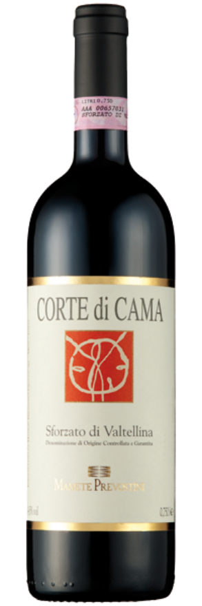 Sforzato Corte di Cama 2019 Mamete Prevostini, Sforzato di Valtellina DOCG, Nebbiolo, Valtellina