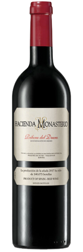 Cosecha 2019 Hacienda Monasterio, Ribera del Duero DO, BIO, Tempranillo, Cabernet Sauvignon, Merlot, Ribera del Duero