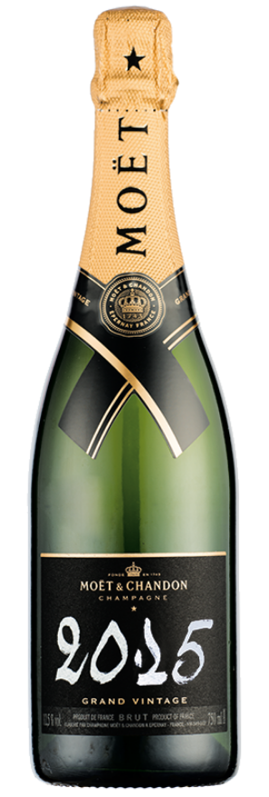 Moët & Chandon Grand Vintage Blanc 2015, Pinot Noir, Pinot Meunier, Chardonnay