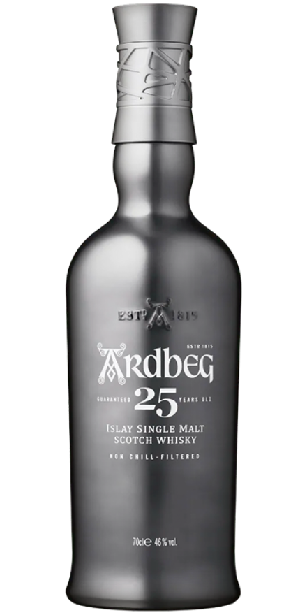 Ardbeg 25 years 46°, Single Malt Whisky