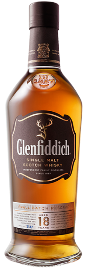 Glenfiddich 18 years 40°, Single Malt Whisky