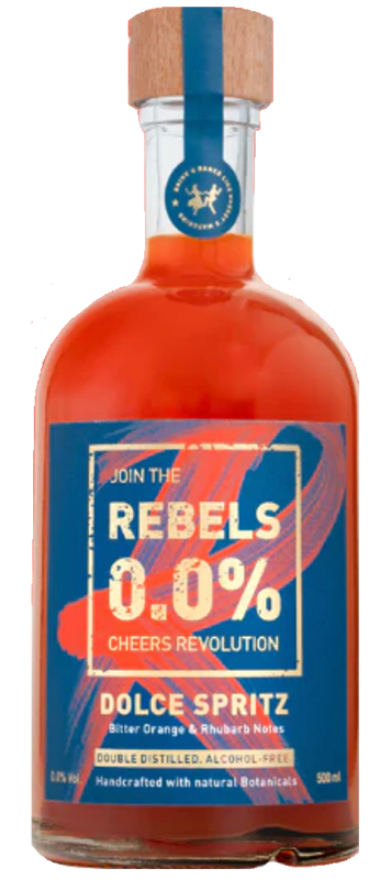 Rebels Dolce Spritz 0° alkoholfrei, (alkoholfreie Spritz Alternative)