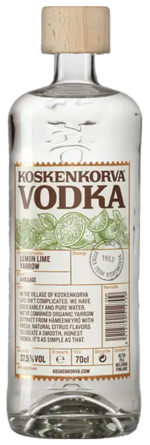 Koskenkorva Lemon Lime Vodka 37.5°, Finnland