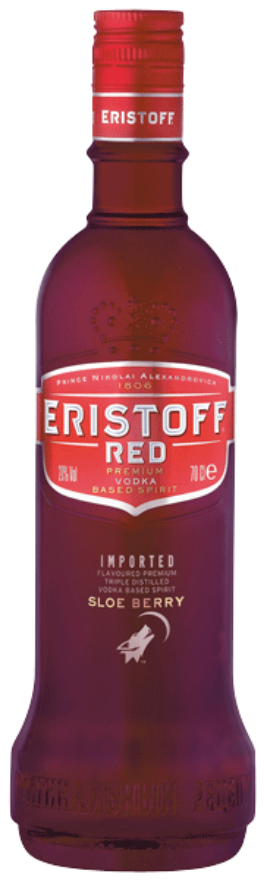 Eristoff Red Vodka 20°
