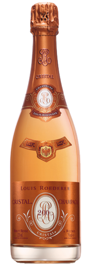 Louis Roederer Cristal Rosé 2009, Champagne AOC, Pinot Noir, Chardonnay, Robert Parker: 96